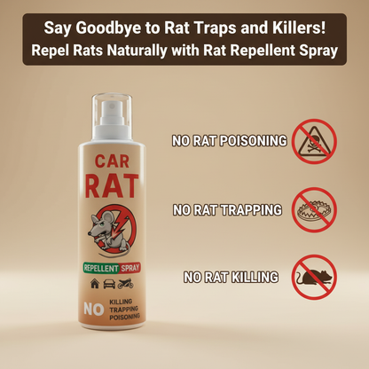 Rat Repellent Spray – Safe Protection for Home & Car| Easy to Spray ( Pack Of 2 )
